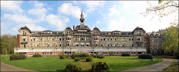 Vue complète du sanatorium