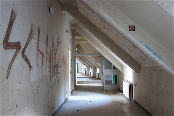 Esthétique couloir sous les combles