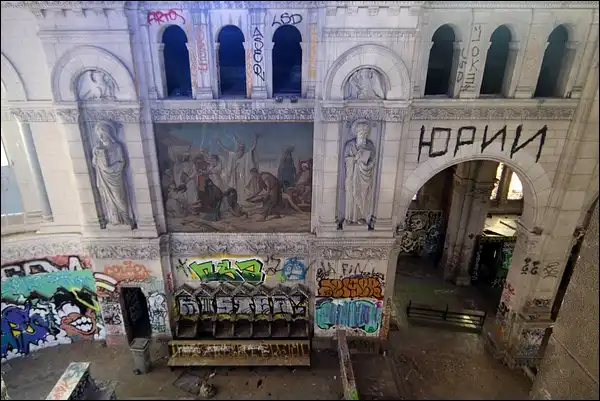 Vue depuis le triforium