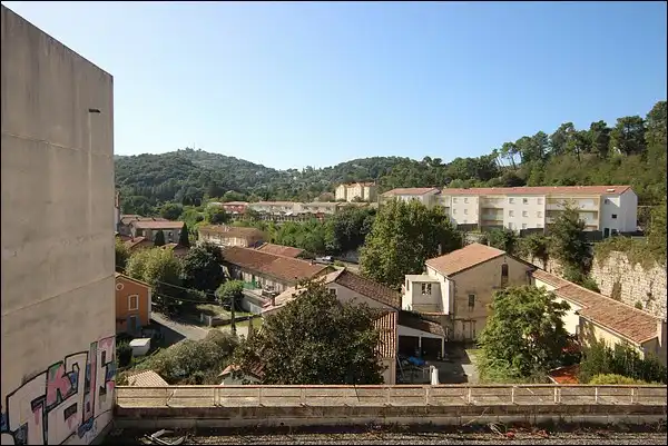 Vue sur Alès