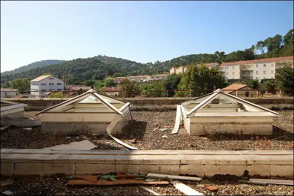 Toiture de la clinique