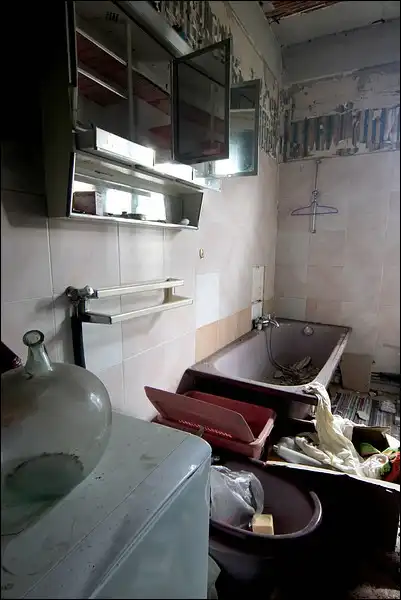 Salle de bains en urbex
