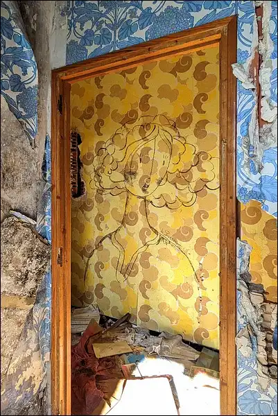 Dessin magnifique en urbex