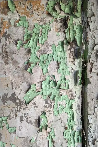 Peinture écaillée