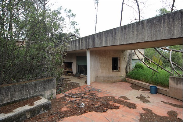 La terrasse de la villa
