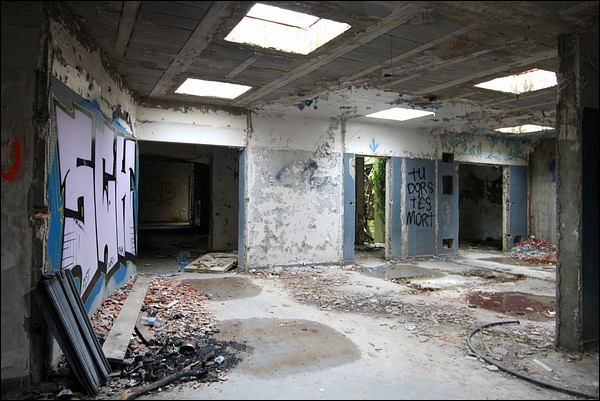 Hall d'accueil de la clinique