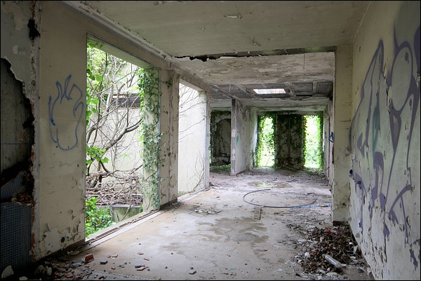 Espace lumineux très abandonné