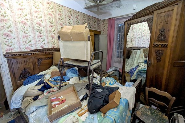 Chambre désordre