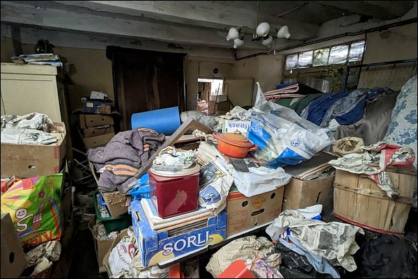 Incroyable accumulation de type diogène