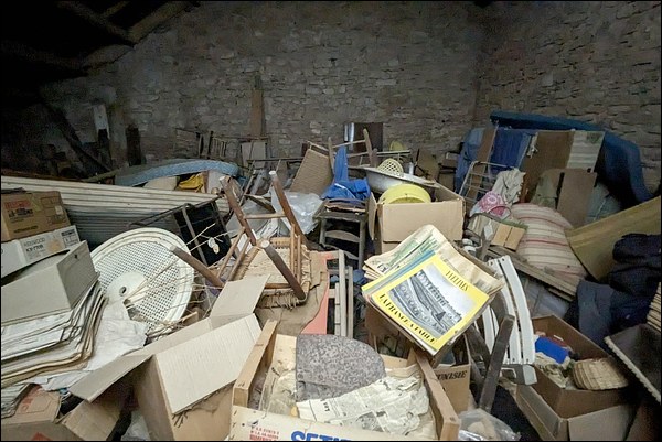 L'étage, archi plein également