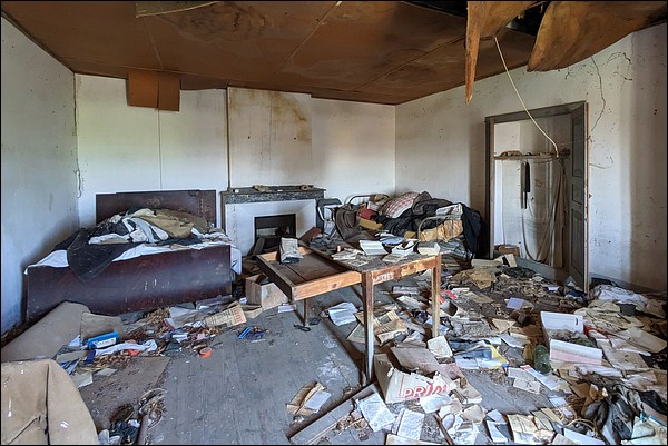 Salon abandonné