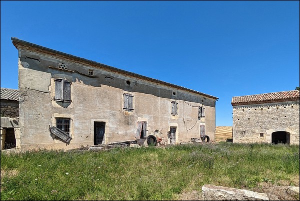 Vue du corps de ferme
