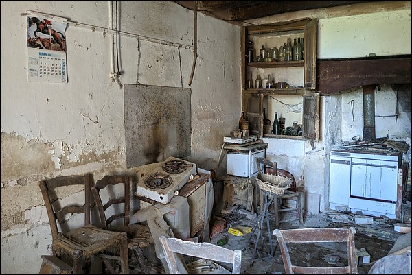 La cuisine abandonnée