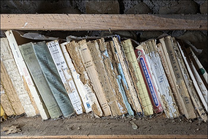 Livres vermoulus