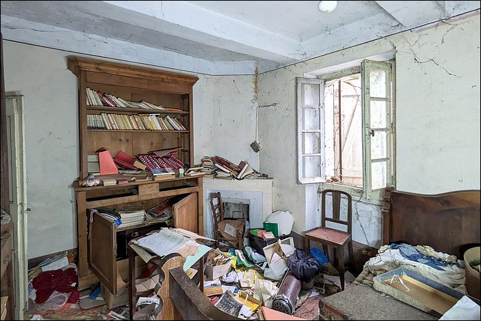 Salon en urbex